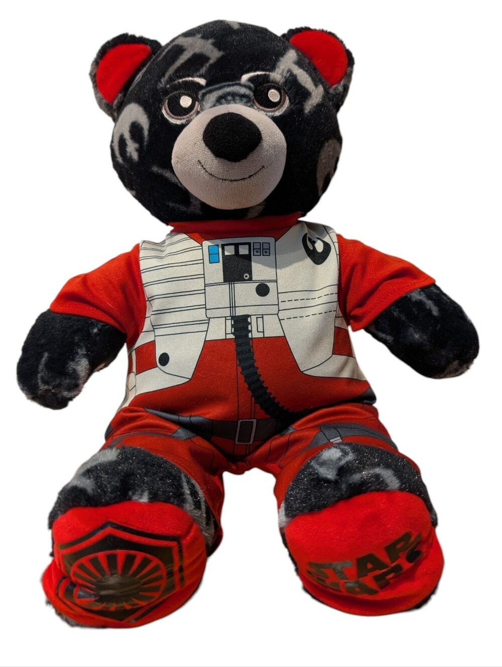 Build-a-Bear Star Wars Light Side / Dark Side Bear & Rebel Pilot Outfit